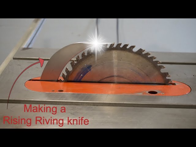 Making My Own Riving Knife » Ben's Workshop