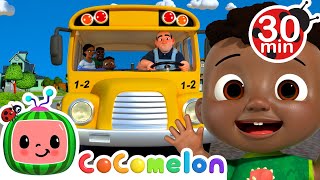 Cody and JJ Go for a Bus Ride (Wheels on the Bus) | Let's learn with Cody! CoComelon Songs for kids