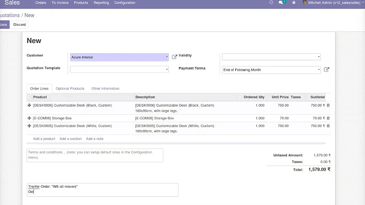Sale Delivery Slip with Picking Report | Odoo Apps Features | Browseinfo | #odoo #sale #delivery