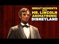 Great Moments with Mr. Lincoln animatronic segment at Disneyland