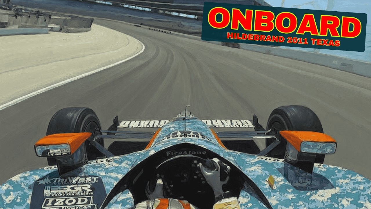 JR Hildebrand Onboard 2011 IndyCar Texas Qualifying