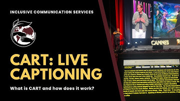 Live Captioning: what is CART and how does it work?