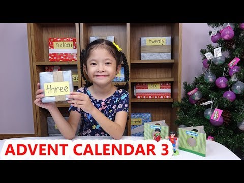 Video Bé Trâm Anh mở Hộp Quà Số 3 Đón Noel - Handmade Advent... - youtube