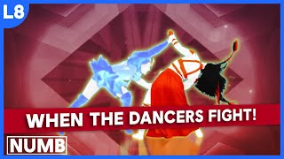 Just Dance 2023: Bailarines de Just dance Peleando con Numb de Linkin Park de Fondo - Fanmade Mashup