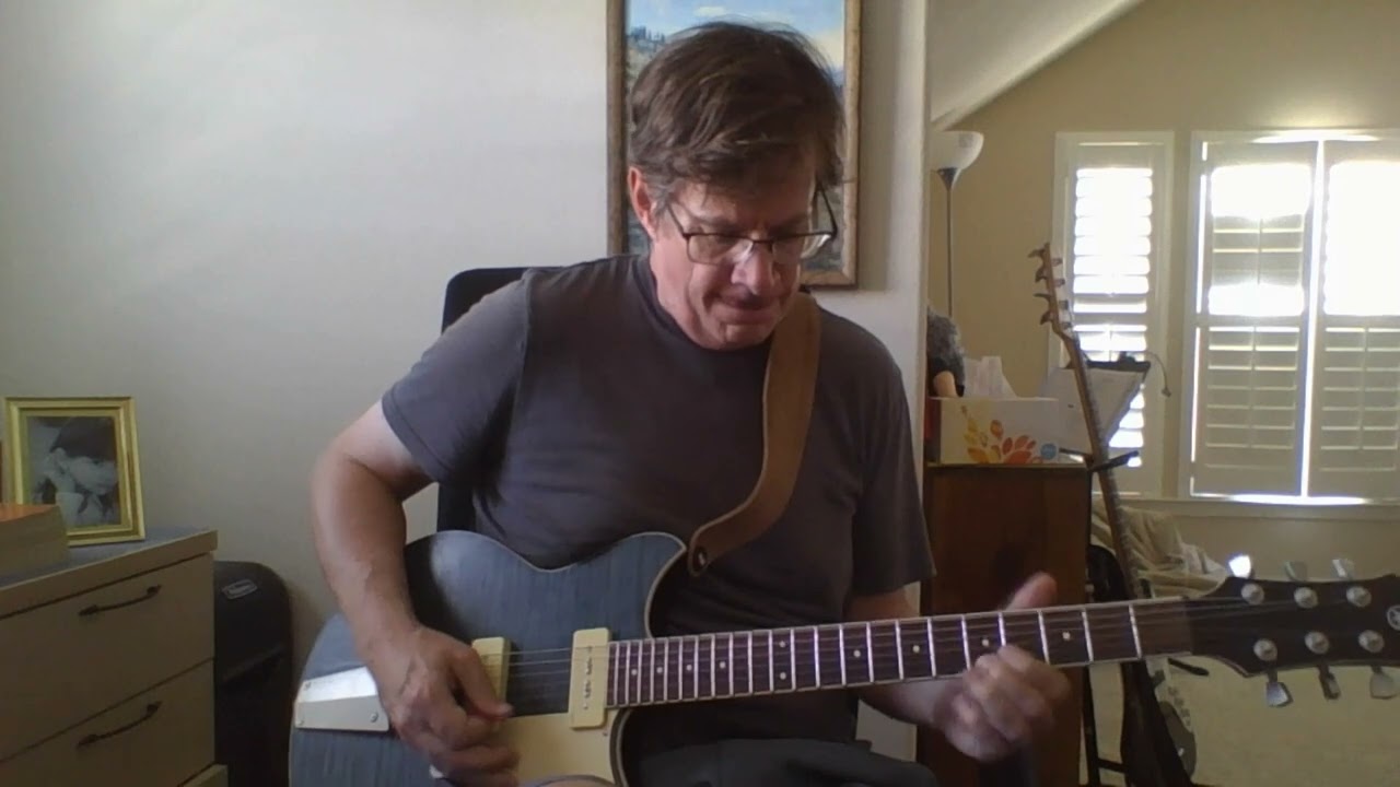 A Major Scale over I-IV-V Progression by David Collier