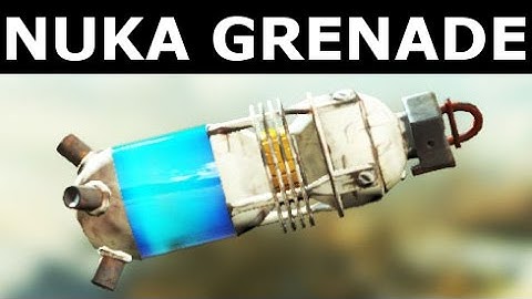 Fallout 4 Nuka World - New Nuka Grenade In Action