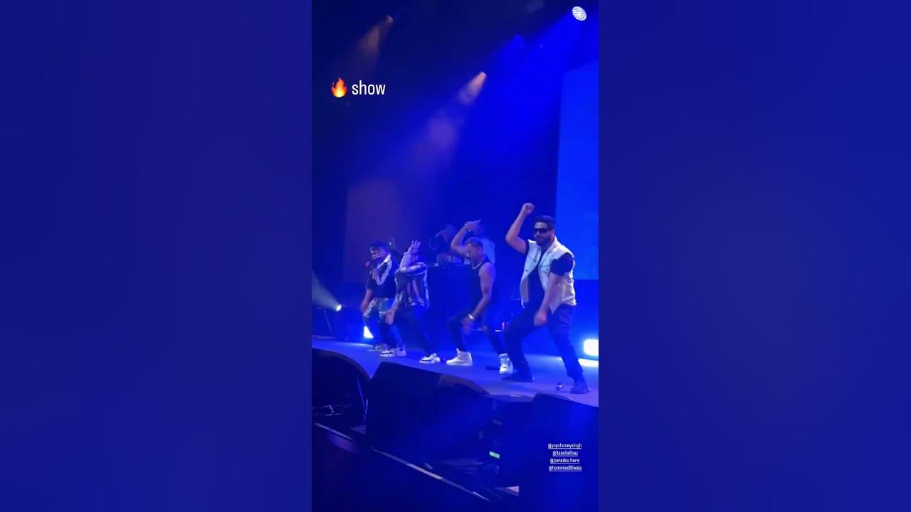 YoYo Honey Singh- Paradox - Alfaz- Hommedilliwala Dance on Lungi Dance Song |Glory Tour in Australia