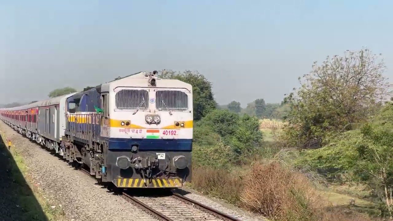 FIRST LHB RUN : 17057 MUMBAI CSMT - SECUNDERABAD DEVAGIRI EXPRESS : INDIAN RAILWAYS
