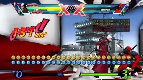 UMvC3 Dante Devil Trigger optimized combo ft Ironman/Wesker