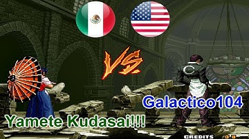 SNK vs. Capcom - SVC Chaos Super Plus - Yamete Kudasai!!! vs Galactico104 FT5