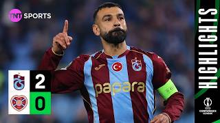 Salah Rolls Back The Years ๐ | Trabzonspor 2-0 Hearts | UEFA Conference League Highlights
