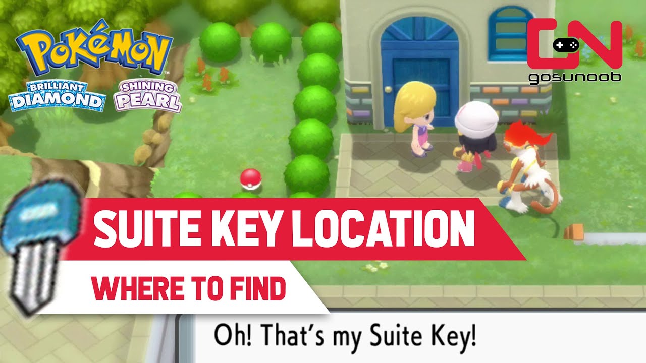 How to Get Suite Key in Pokemon Brilliant Diamond and Shining Pearl