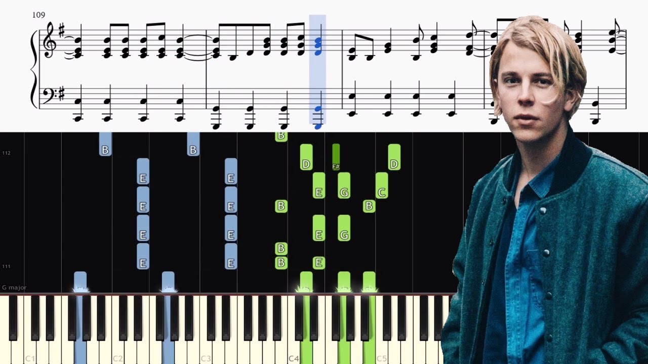 Tom Odell - Another Love - Advanced Piano Tutorial + SHEETS - YouTube