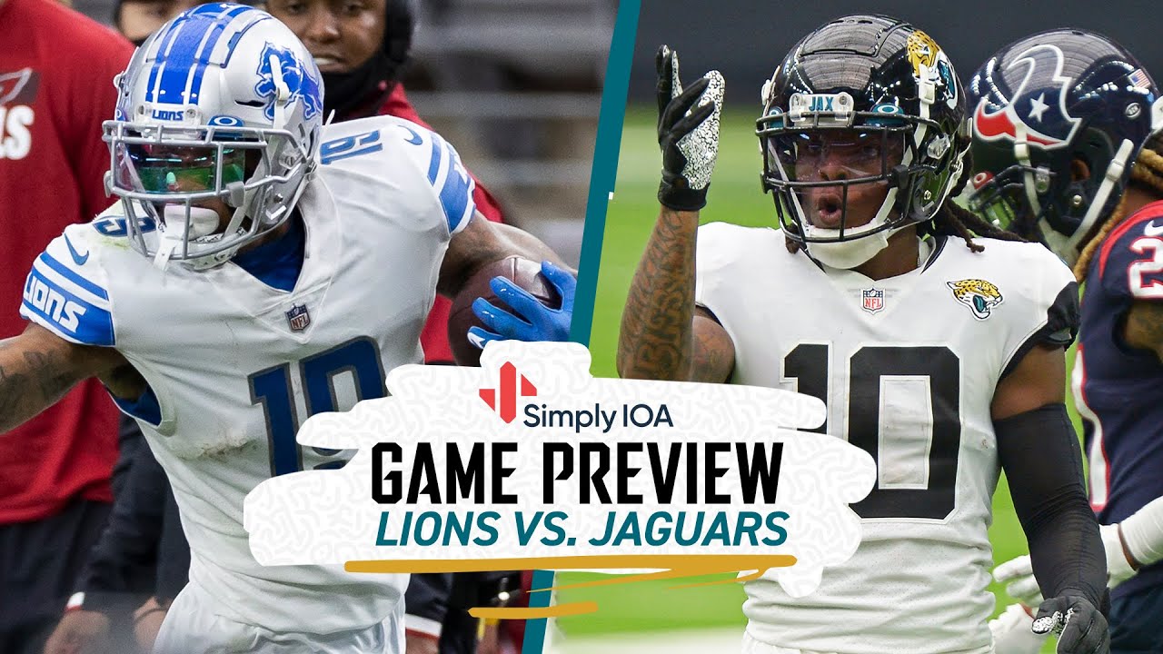 Game Preview (Week 6) Detroit Lions vs. Jacksonville Jaguars YouTube