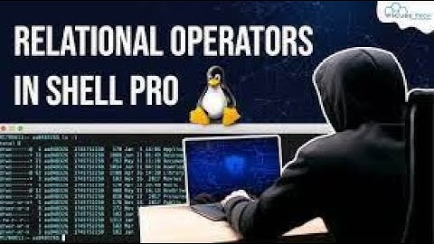 Relational operators in linux bash scripting