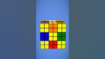 superflip pattern on 6 by 6 Rubik