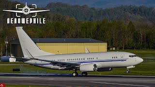 Mysterious USAF Boeing C-40 Clipper-OUTLAW30-Makes Touch-n-Go Landings at Tri-Cities Airport 12Apr23