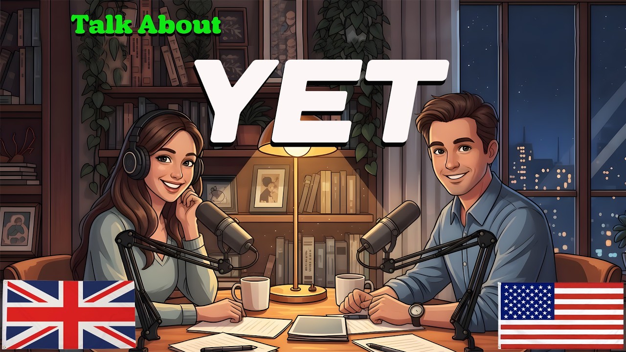 Learn English with Real Conversations Podcast | How to Use YET in Everyday English