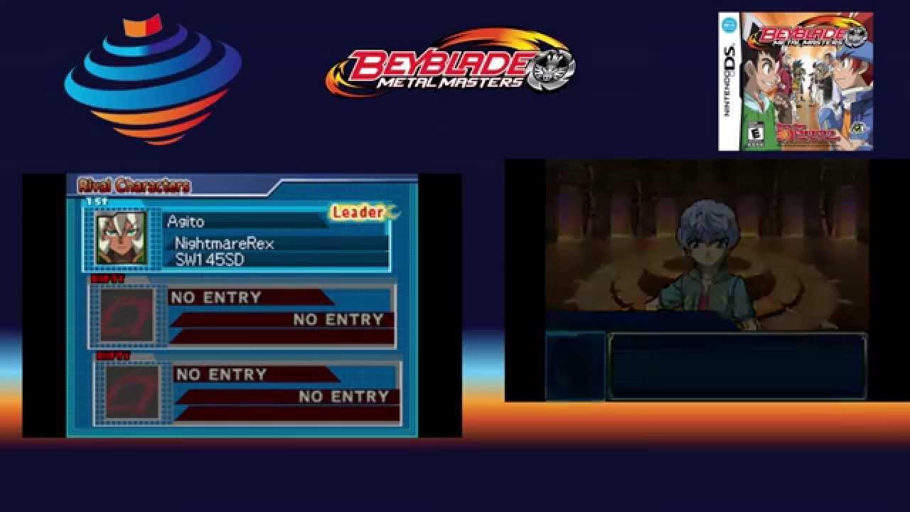 Beyblade Metal Masters DS Livestream By Zankye Dec 29th 2h30pm