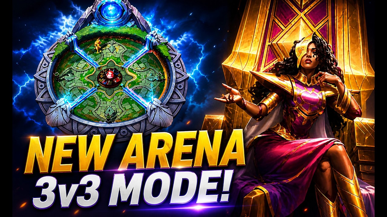 New Updated Arena Mode with 3v3's #leagueoflegends - YouTube
