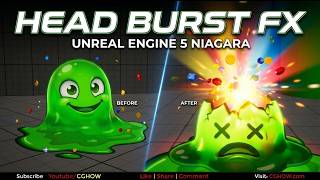Head Burst FX in Unreal Engine 5 Niagara