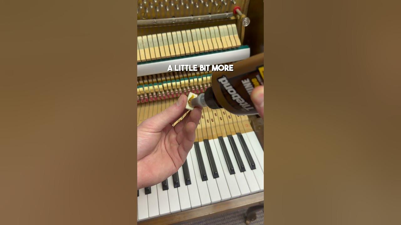 fixing the most common problem for upright pianos YouTube