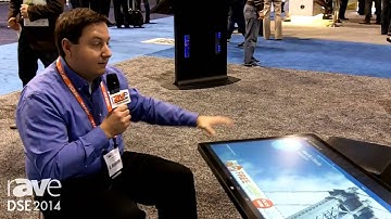 DSE 2014: 3M Demos the 47in Multi-Touch Display as a Table Top