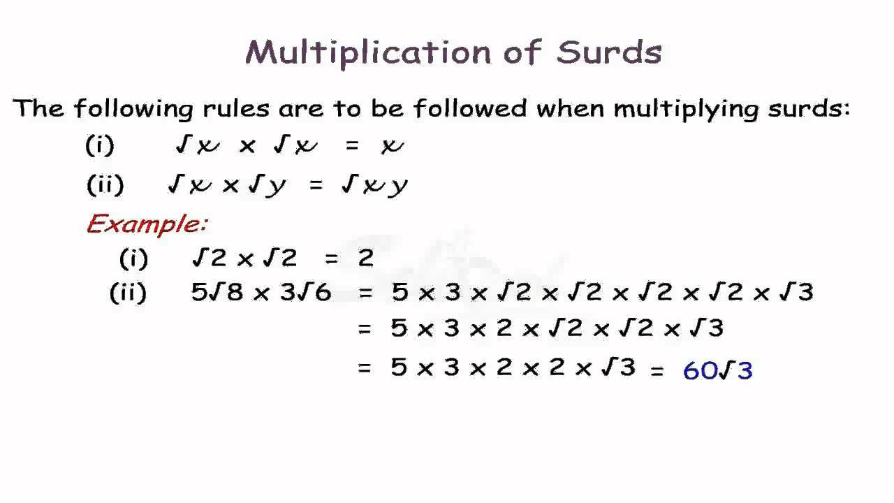 multiplication-of-surds-youtube