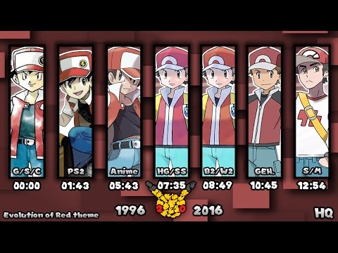 Evolution of Pokémon Trainer Red Epic Battles (1999 - 2018) 