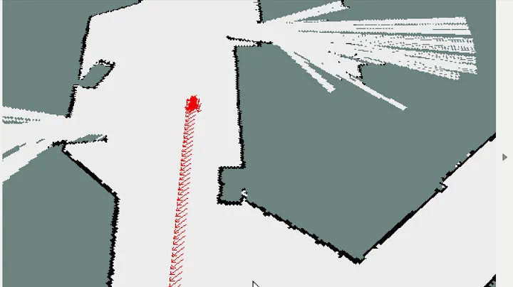 Real Robot Path Following on RViz