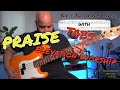 Learn to play praise by elevation worship on bass with easytofollow tabs