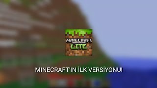 Minecraft PE'nin İlk Sürümünü Oynuyorum! - Minecraft Pocket Edition Demo