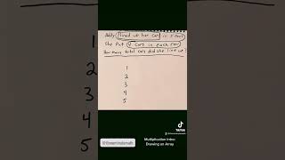 Multiplication Intro: Drawing an Array