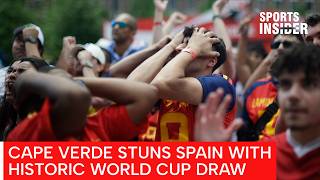 Spain Fans React in Frustration as Cape Verde Supporters Celebrate Historic World Cup Draw | AD1Z