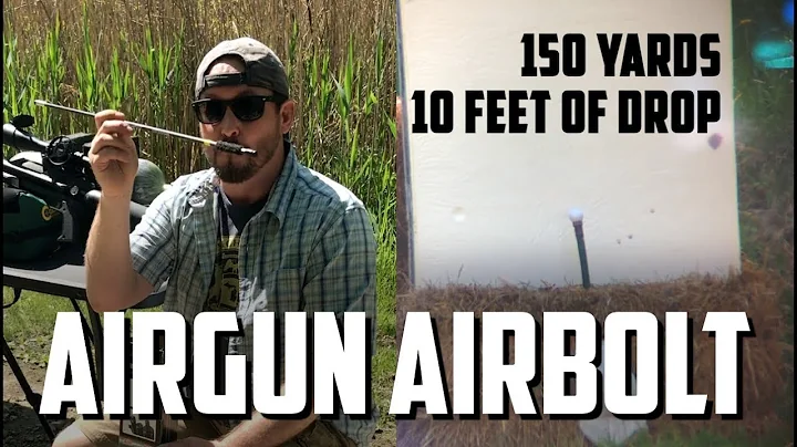 AirGunner Hits Golf Ball @ 150 Yards with Arrow!  AirForce Texan Big Bore Air Rifle  - World Record?