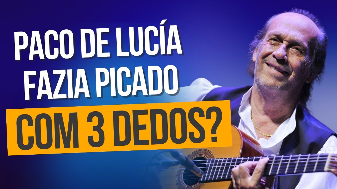 Paco de Lucía fazia o Picado Flamenco com 3 dedos? | REACT por Alessandro Penezzi