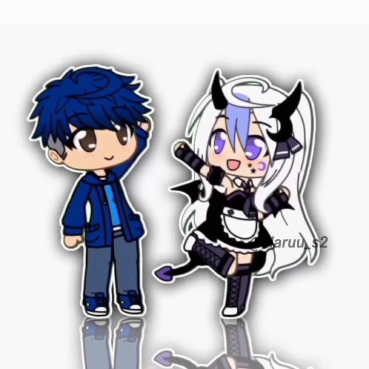 ROMPE ROMPE/ NA NA NA 💜💙 ft: @ReyGachaDuck #fypシ #gacha #meme #edit #gachatrend #viral #trend