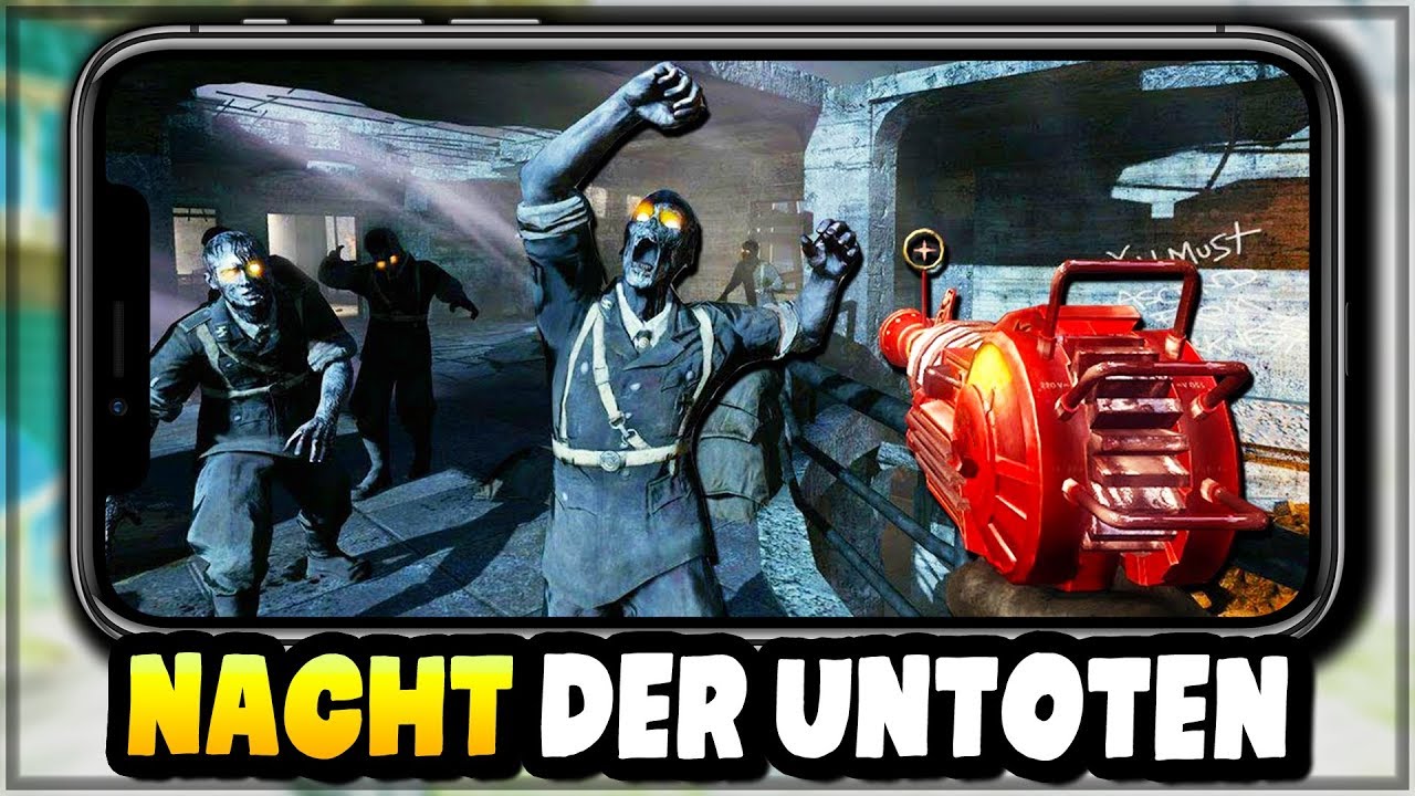 Call of Duty Mobile ZOMBIES NACHT DER UNTOTEN (*NEW* FIRST Gameplay COD  Mobile Zombies Teaser) - 