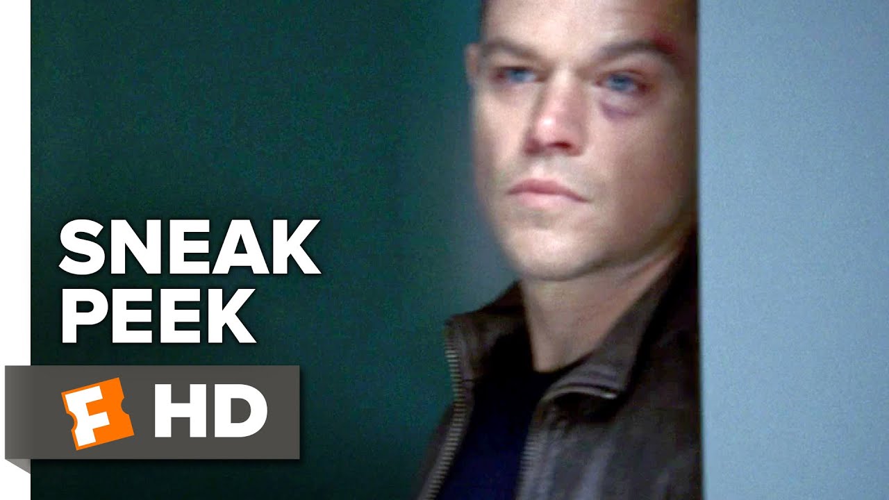 Jason Bourne Official Sneak Peek #1 (2016) - Matt Damon, Alicia