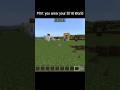 POV: you enter your 2018 world 🥺 #minecraft #shorts