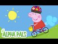 🐷 Peppa&#39;s GREAT RACE 🚗💨 | Read Aloud Videos for Kids | Alpha Pals