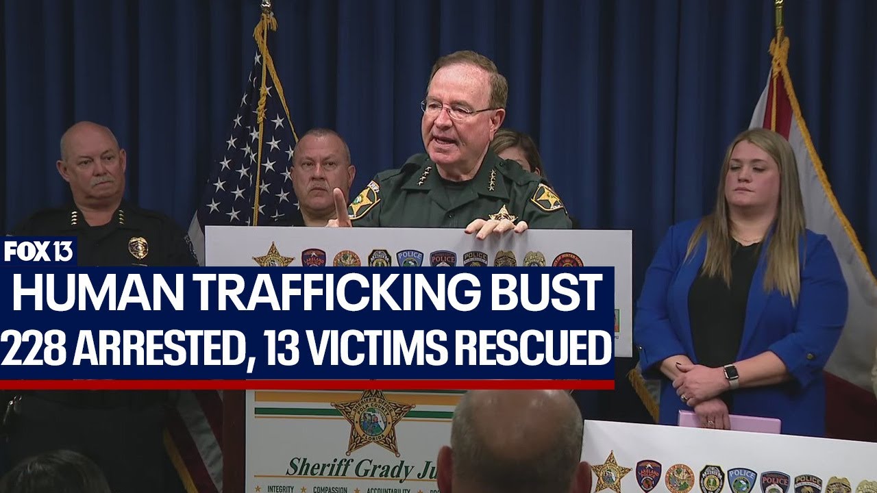 Polk County human trafficking bust leads to 228 arrests, 13 victims rescued-FedGov involved?
