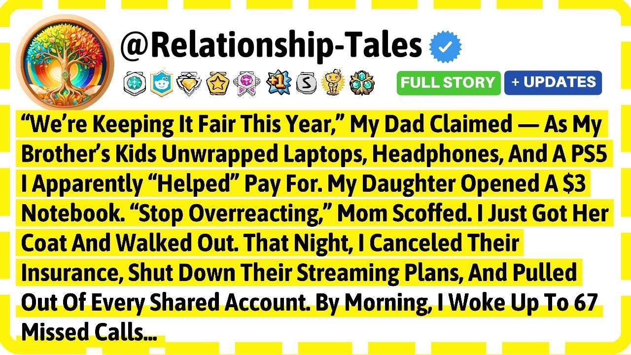 «В этом году мы будем действовать честно», — заявил мой отец, пока дети моего брата распаковывали...