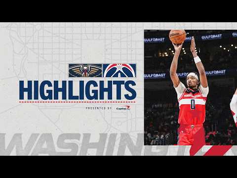 Highlights: Washington Wizards at New Orleans Pelicans | 03.08.26