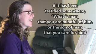 Hebrews 2 - ESV song