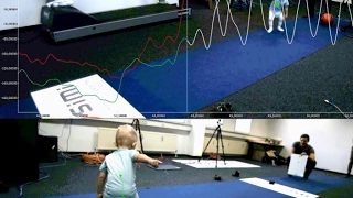 Toddler gait analysis - markerless motion analysis