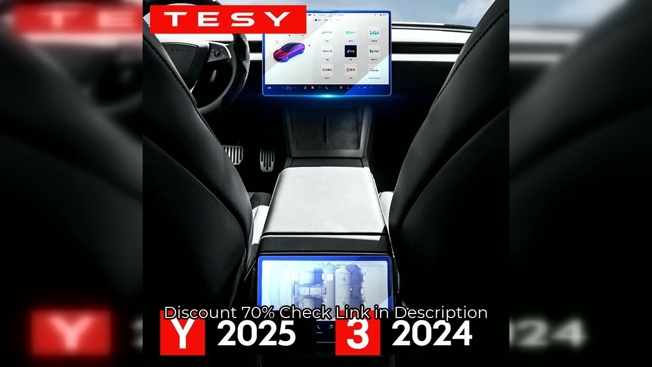 Tempered Glass Film Protector for New Tesla Model Y Juniper 2025 Launch Model 3 Highland 2024 Front