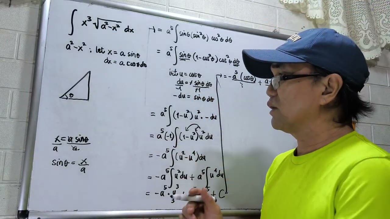 INTEGRAL CALCULUS: TRIGONOMETRIC SUBSTITUTION 