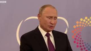 Путин отвечает без переводчика