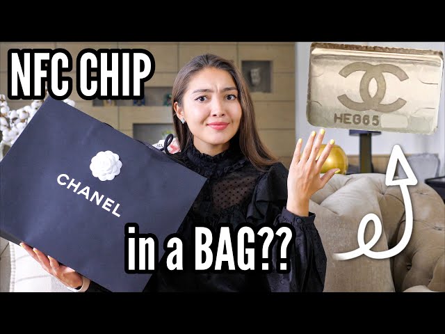CHANEL NEW NFC MICROCHIP BAG UNBOXING 2021  Will It Help Fighting  SUPERFAKES? My Thoughts/Opinion📟 